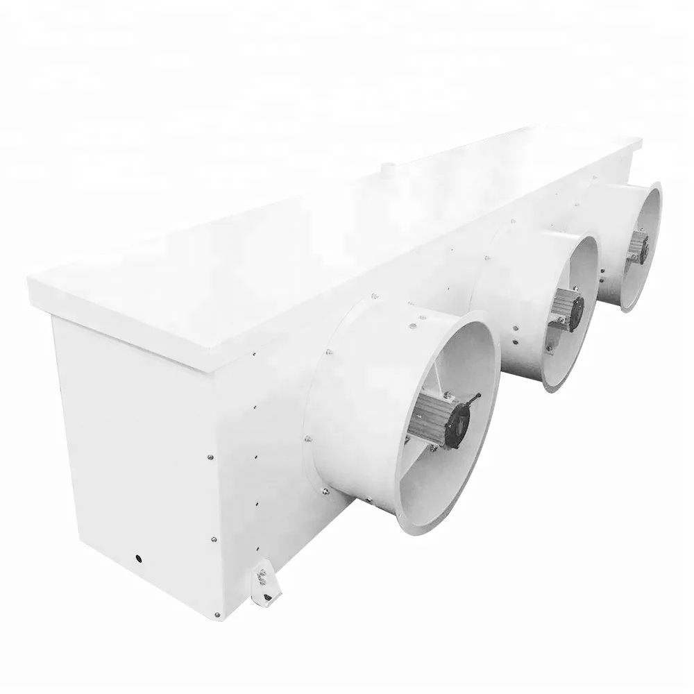 custom made 3 fan copper evaporator coils air cooler cold room blower