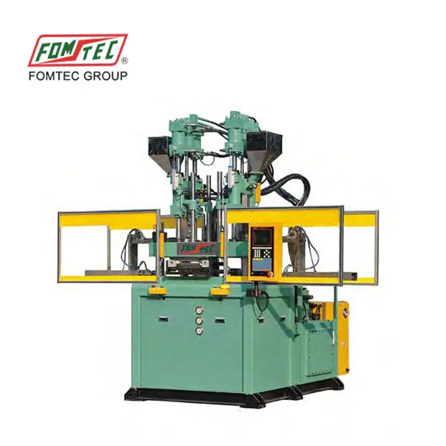 
TOOLS HANDLE MAKE BY THREE colors Vertical Injection Molding Machine 