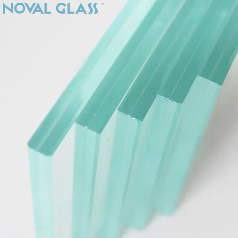 Clear Tined Laminated Glass Temperable Doors