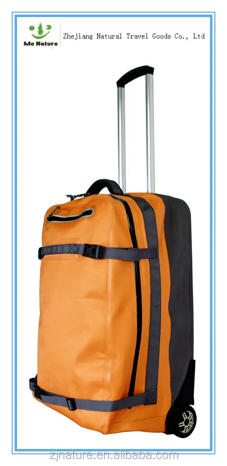 Popular waterproof sky travel trolley luggage bag