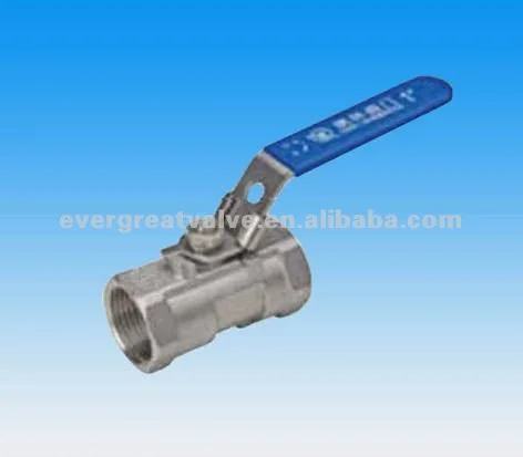 1-PC BALL VALVE, REDUCED PORT, 1000 W.O.G, PN63