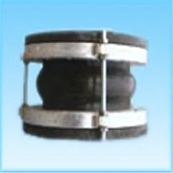 Sfenry EPDM Galvanized Double Sphere Rubber Flexible Bellow Expanison Joint