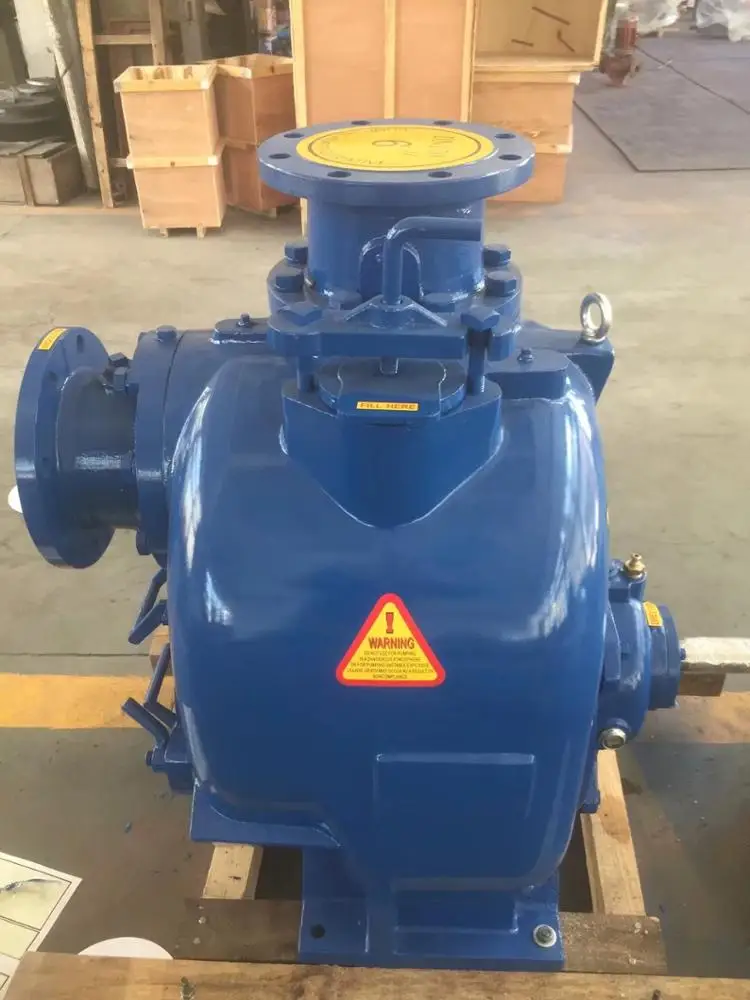 Silent 12inch Self Priming Sewage Diesel Water Pump With 6CTA8.3-C215