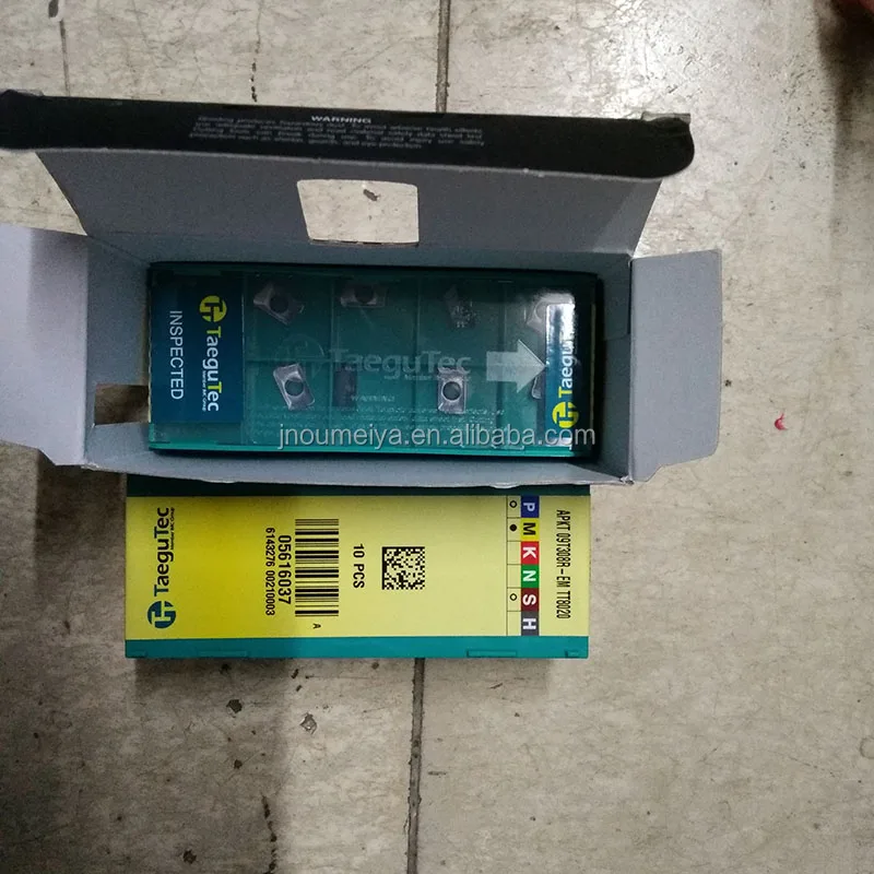 100% Оригинальные твердосплавные фрезерные Вставки Taegutec APKT