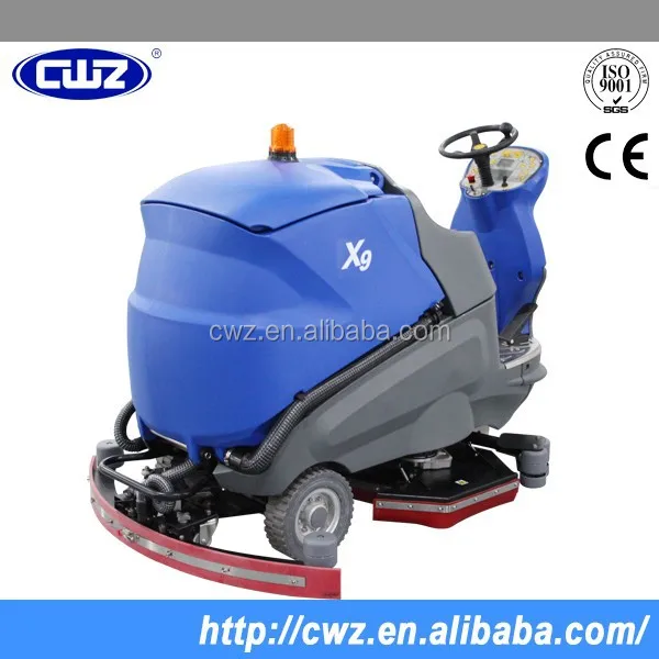 CE approved parking lot wet floor cleaning equipment