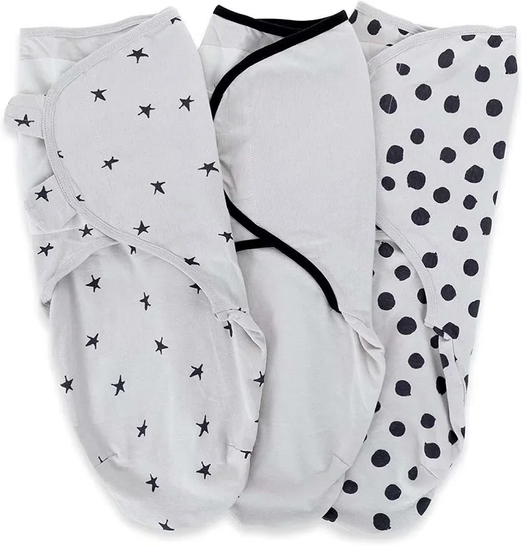 Customized Newborn Baby Swaddle Wrap Convenience for Baby Sleep and Top Care Sensitive Skin