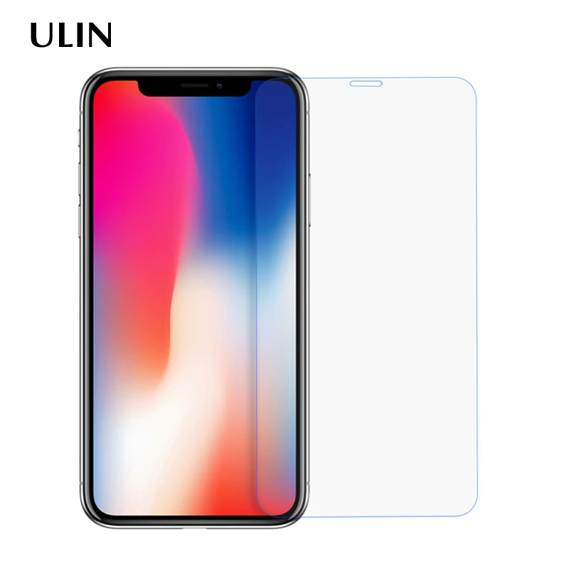 Prix De Gros Ultra Slim 9H Screen Guard 2.5D Film En Verre Trempe Pour For Iphone X Protecteur decran