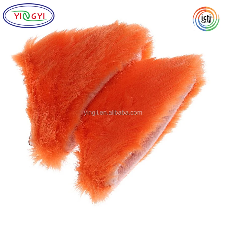 F535 Plush Cat Ears Hair Clip Hairpin Anime Cosplay Party Costume Headwear Headbands Anime Cosplay
