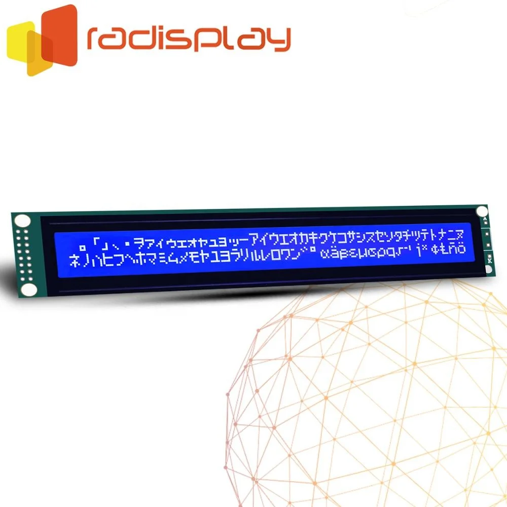 
Monochrome 40*4 STN 4002 Character 40X2 Lcd Display Module 