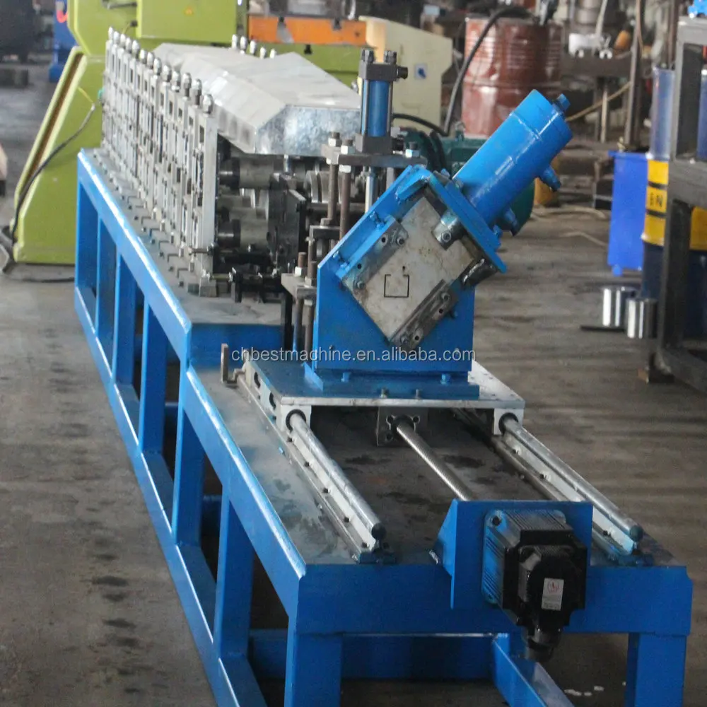 
Building Ceiling Tile T Bar T Grid System Roll Forming Making Machine 