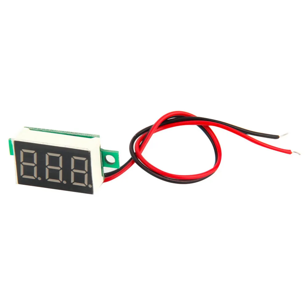 Popular LCD digital voltmeter ammeter voltimetro Red LED Amp amperimetro Volt Meter Gauge voltage meter DC