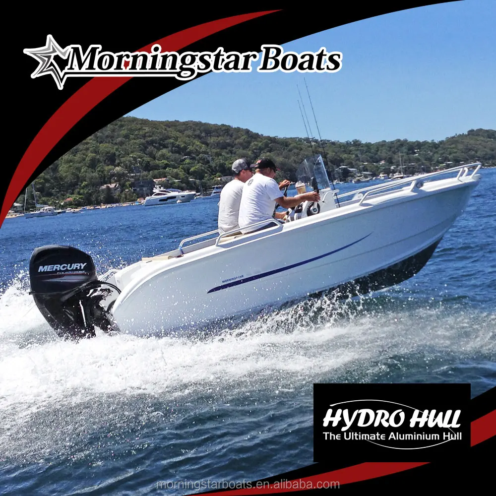 
17ft luxury center steering console boat hull 