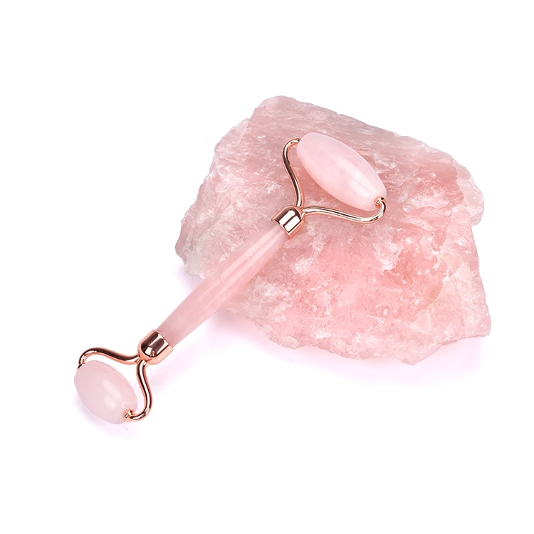 2019 hot selling jade face massage eye pink  facial jade roller massage eye