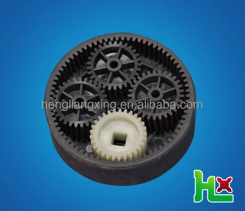 Plastic planetary gear set of flour mill