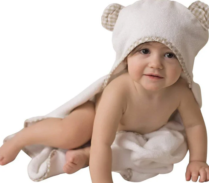 
2019 bamboo soft oem hooded baby towel 