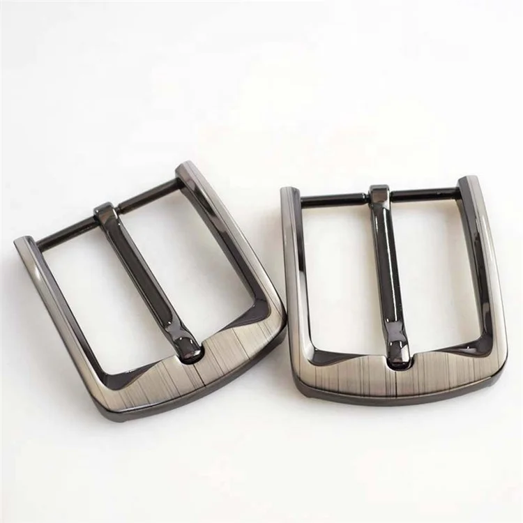 MeeTee ZK897 40mm Men Leather Belt Buckle High Quality Solid Alloy Pin Clasp Buckle for Trouser Jeans DIY Leather Waist Buckles