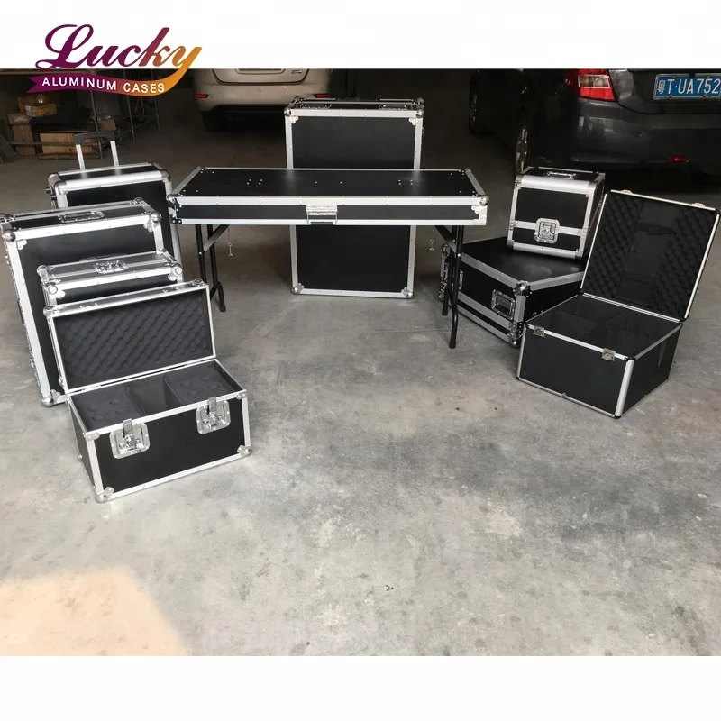 12 Microphone Flight Case Hold 6 or 12 Mics Custom Case for Mics or Extra Cables and Accessories