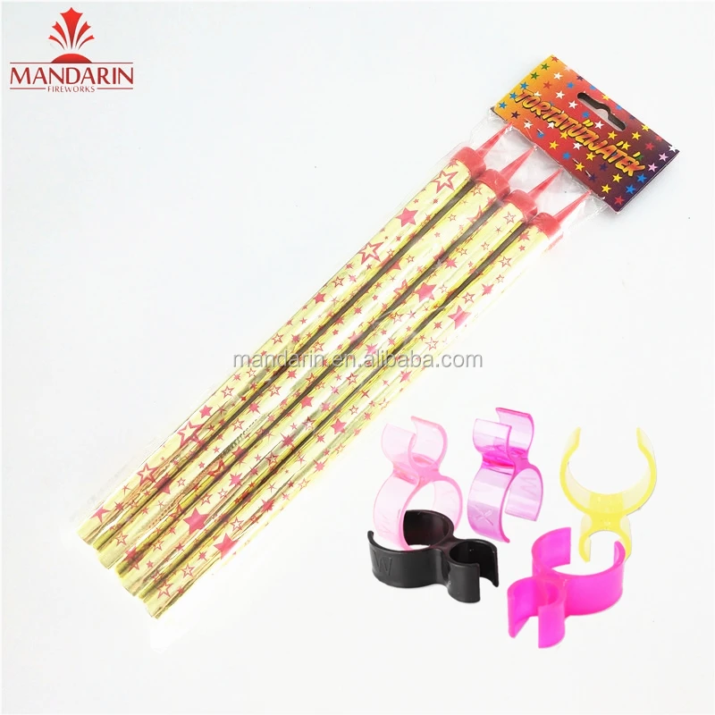 Plastic champagne bottle sparklers clip/Nightclub Safety sparkler clips