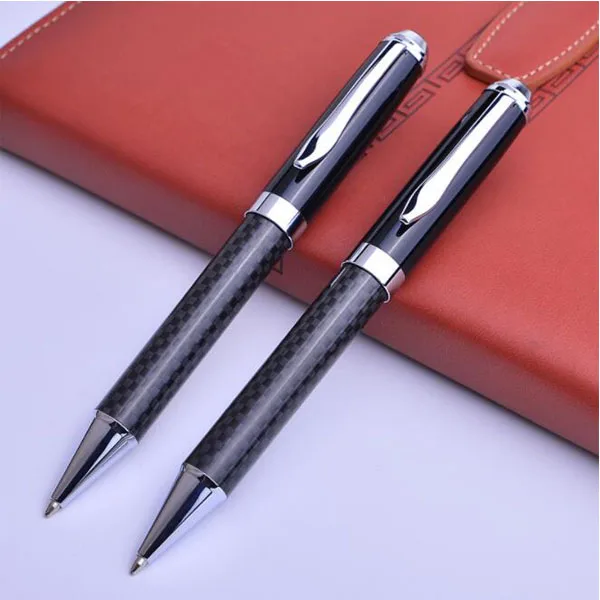 Promotion Price Carbon Fiber Metal Pen with Gift box