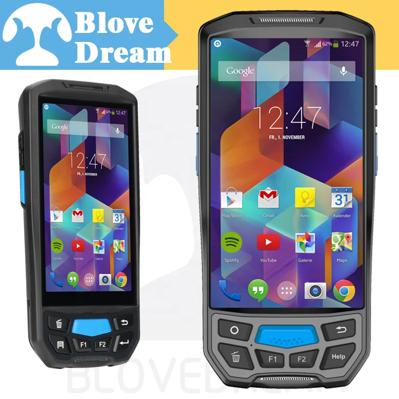 
Rugged IP66 U9100S PDA with fingerprint scanner printer 
