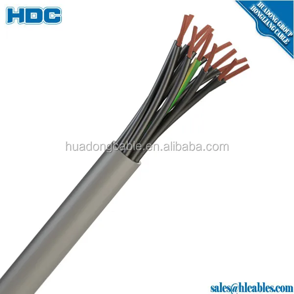 NYYHY 450/750V control power cable 2 3 4 5 cores flexible copper conuctor PVC insulation and sheath round SNI SPLN IEC standard