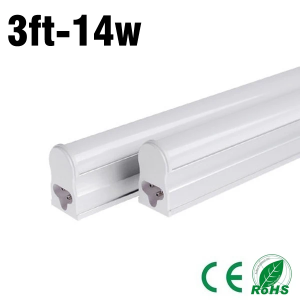 10w 14w 18w 24w  clear/milky cover  T5 led tube light 100LM/W T5 fitiing furniture