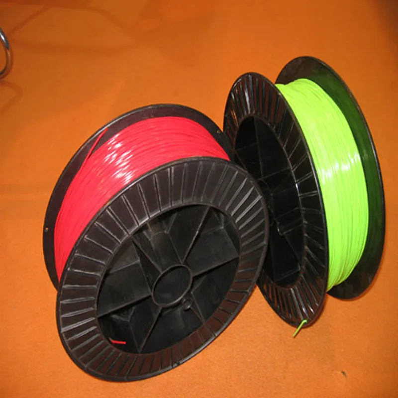 
gauge 1.2mm-3.0mm bindng plastic filament, plastic wire filament,plastic coil raw material plastic string on spool 