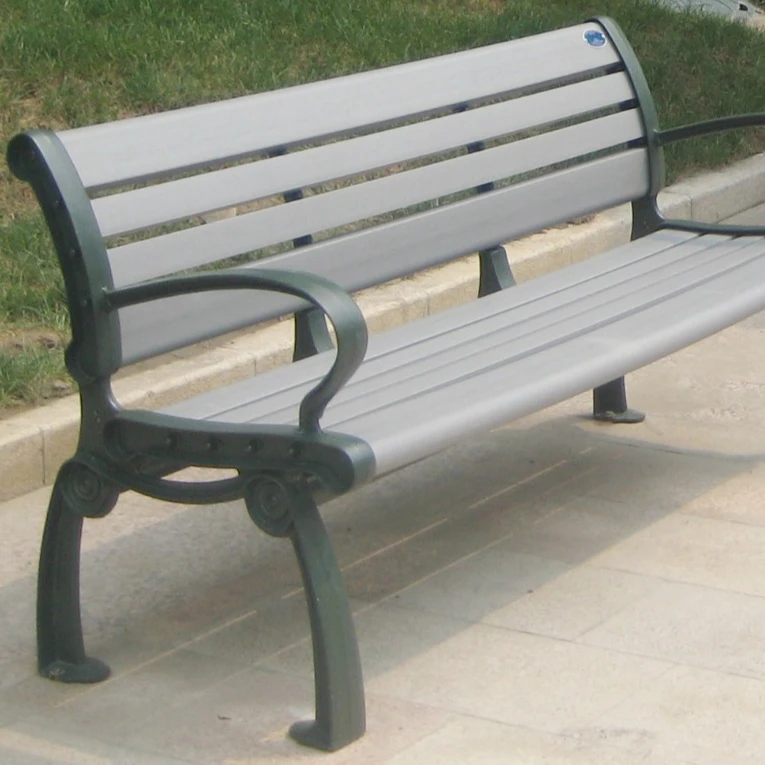 
Easy Installation WPC Outdoor Garden Bench 
