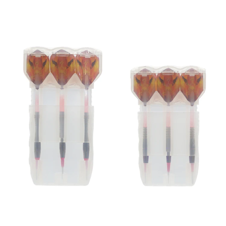 Customized Hot sale Factory Price Plastic Dart case for 3 darts holder & wallet