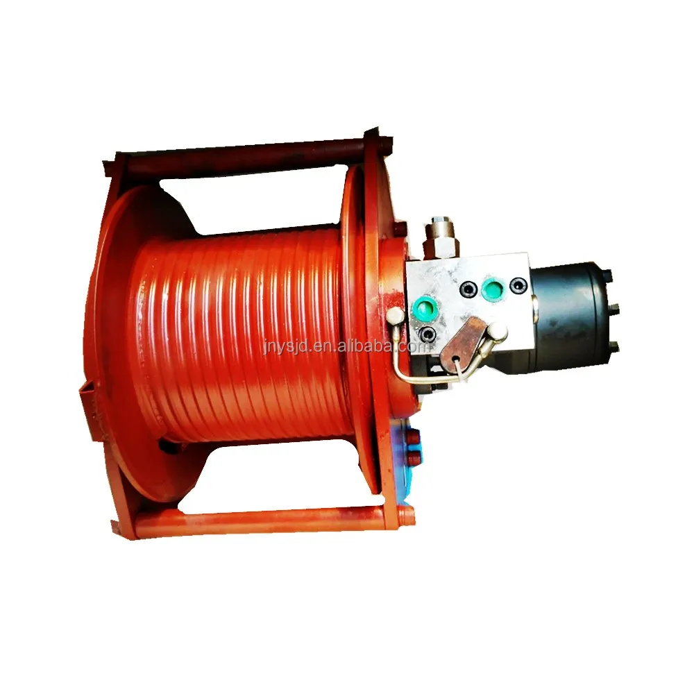 High Quality Compact 20KN 2 Ton Lifting Hydraulic Marine mooring crane truck drilling WINCH
