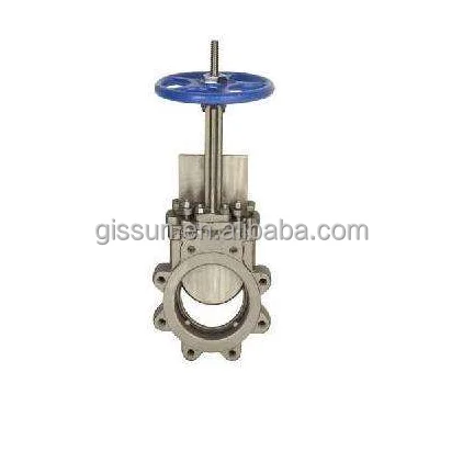
QT450/GGG45 material of KNIFE GATE VALVE 