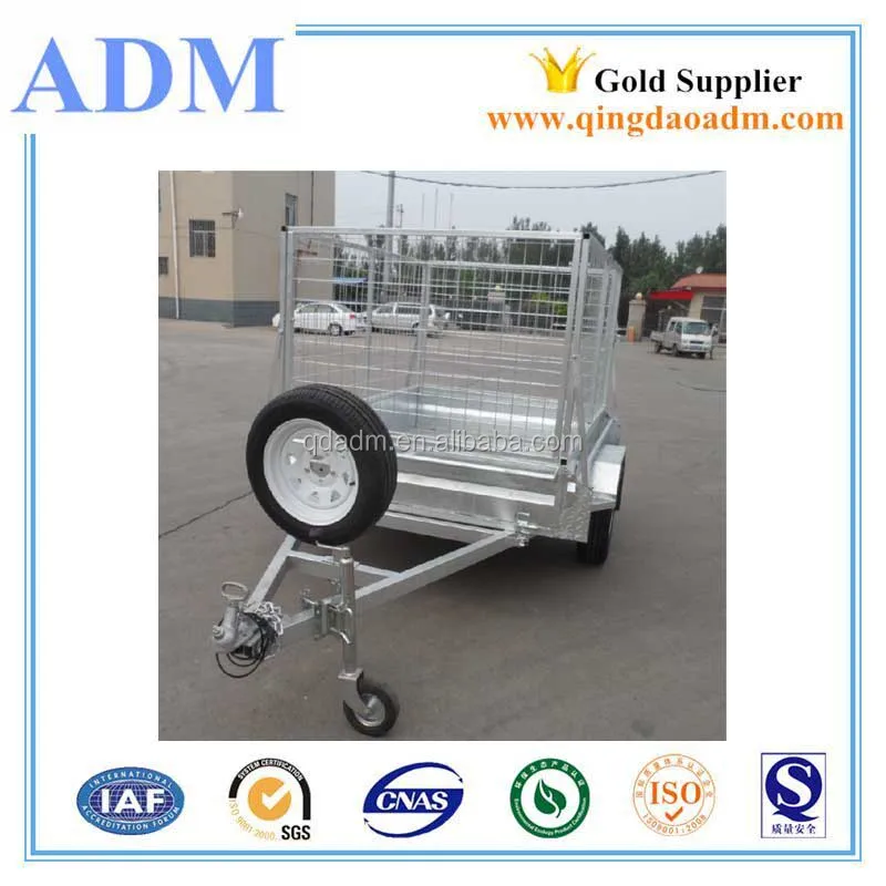 Small HDG ATV Box Trailer with Cage