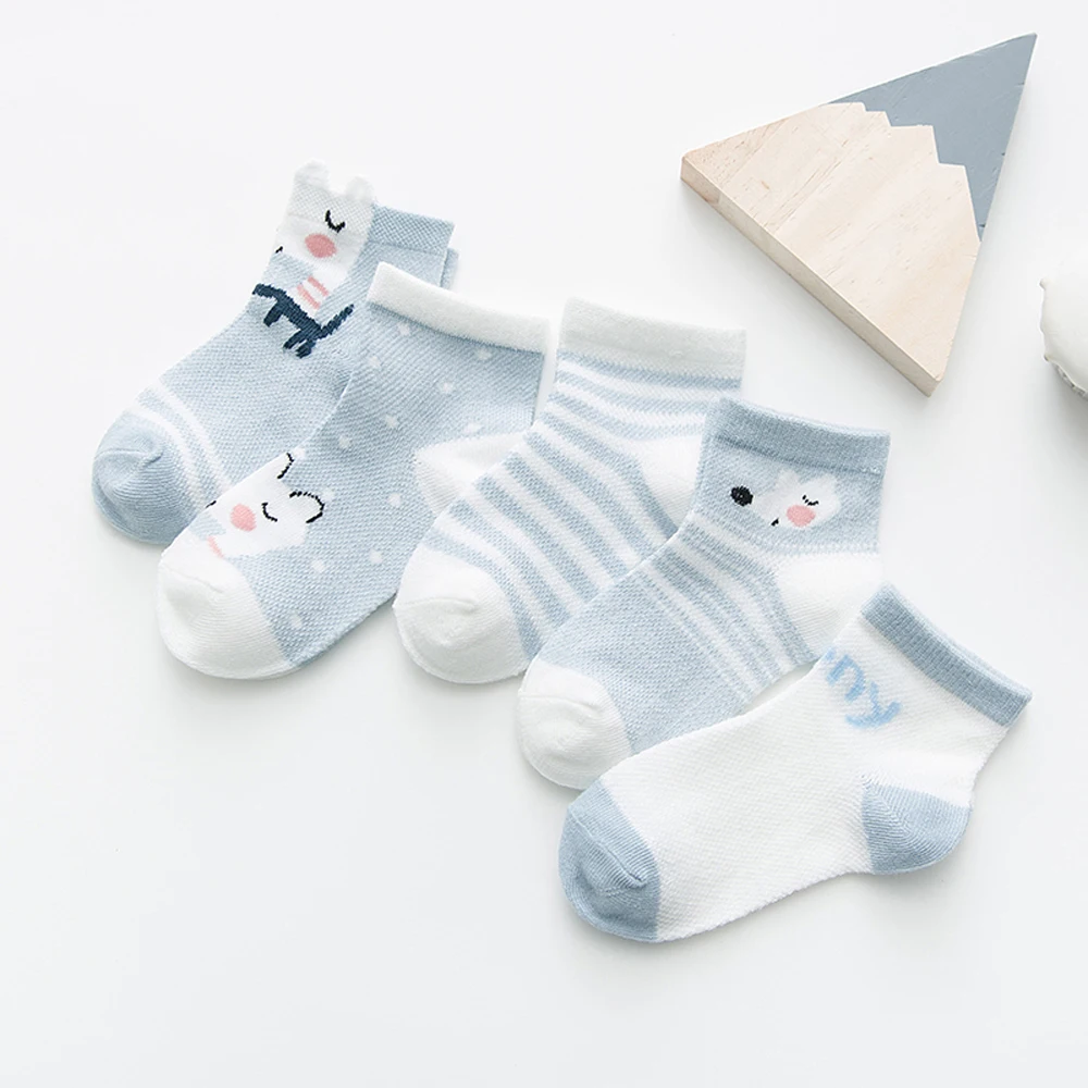 
China Manufacturers Cotton Fabric Baby Socks Set Children Socks 