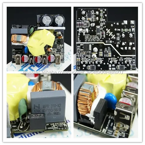 xiaomi usb charger 7А 4 Порт 35 Вт universal travel главная smart водонепроницаемый адаптер зарядное портативный