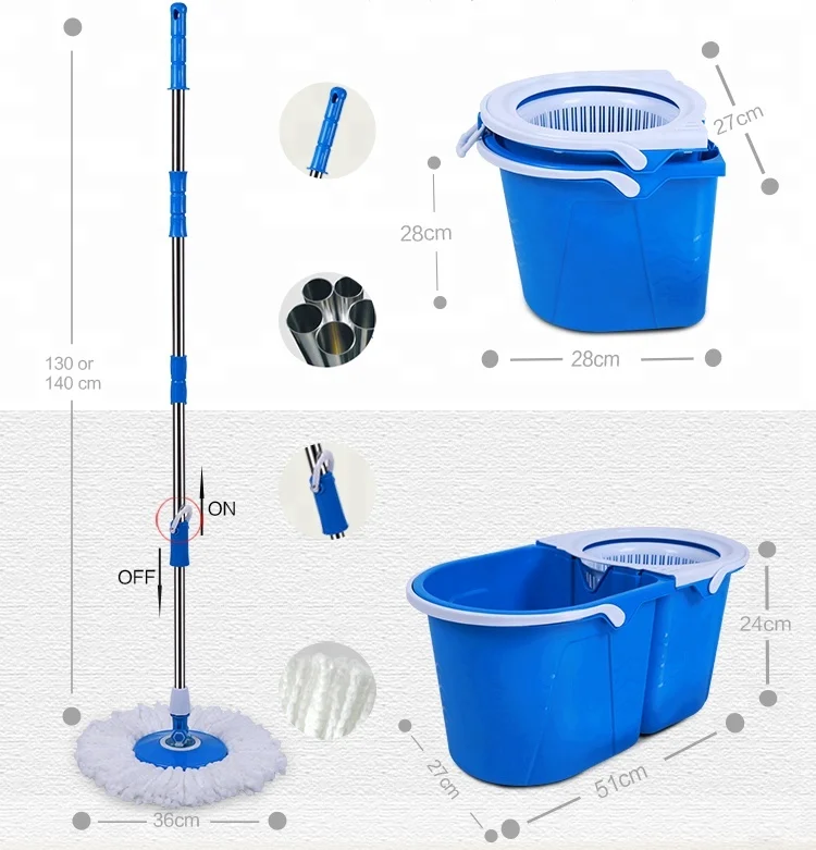 Легкая жизнь Спина Идти складной Швабра