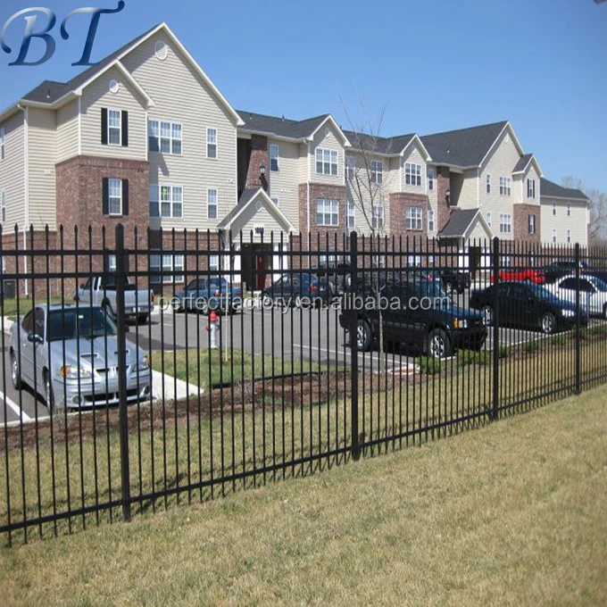 
High security fence/ galvanized steel fence/ decorative balcony fence grill design for sale 