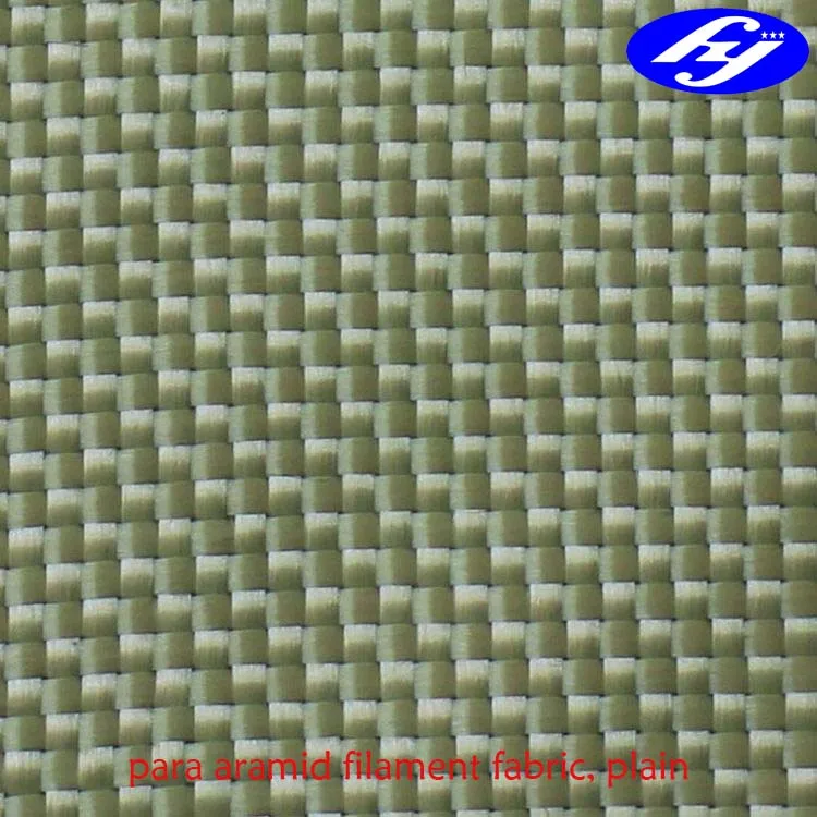 para aramid filament fiber woven Kevlar fabric clothing
