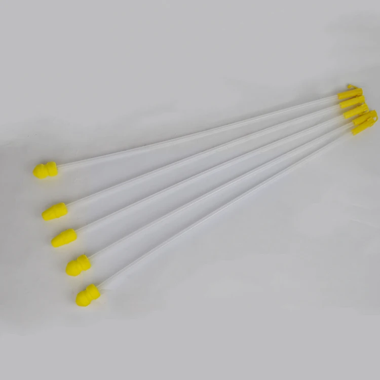 Pig artificial insemination semen disposable catheter with foam tip
