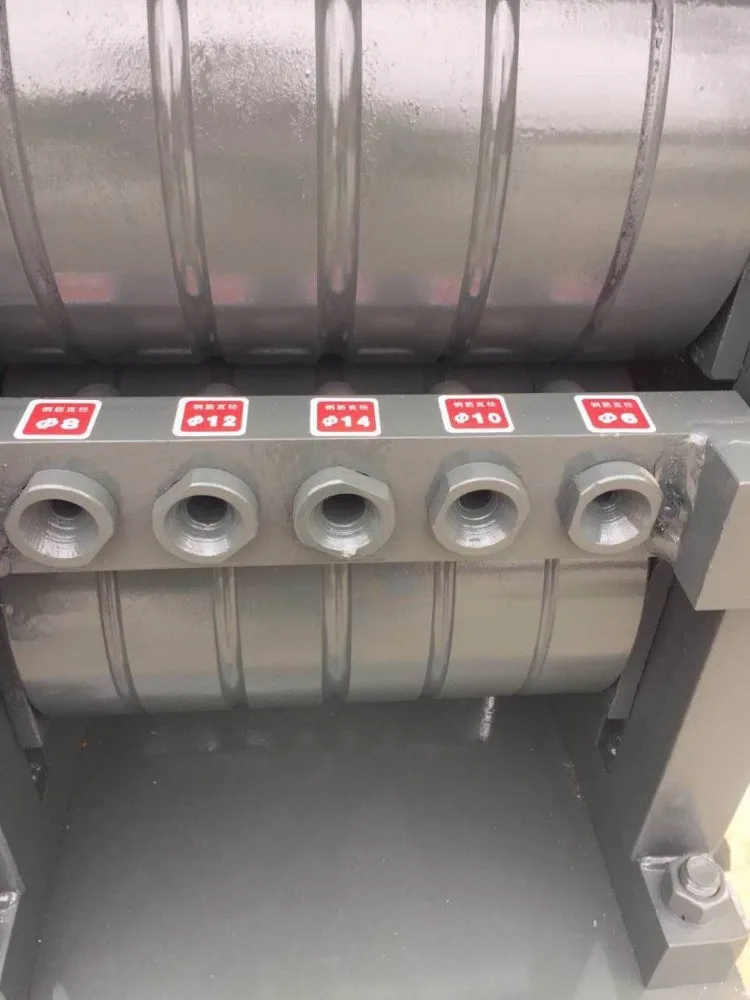 Factory direct selling Scrap steel bar straightening and cutting machine