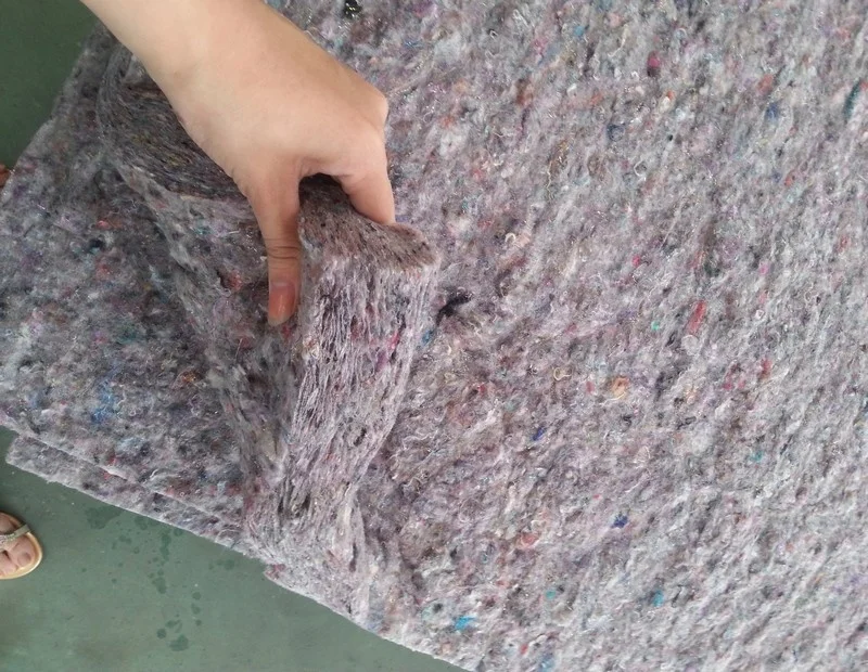 Nonwoven air lay hard felt machine for mattress