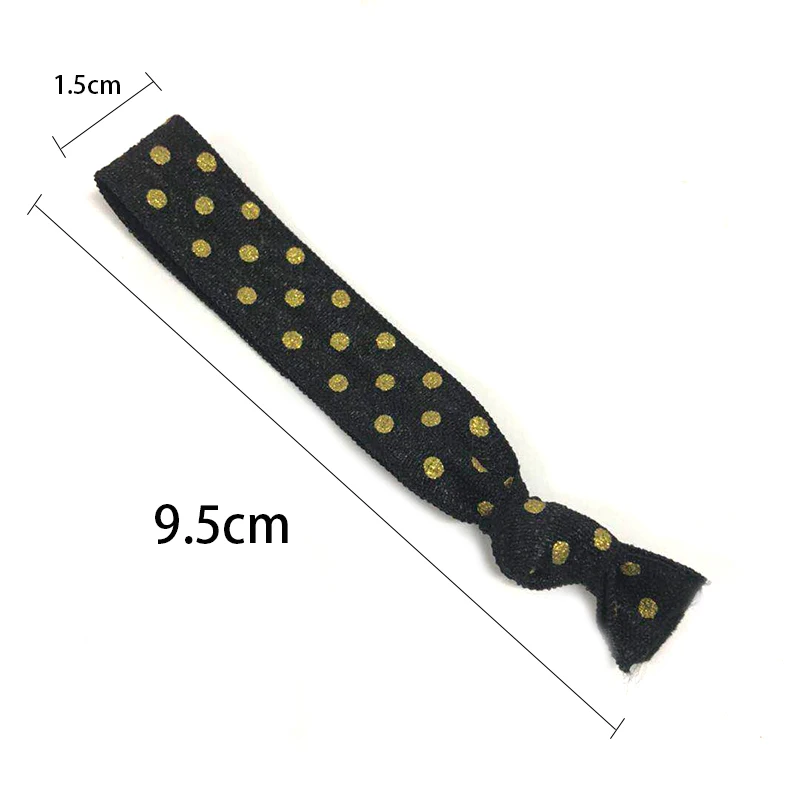 Accessories Hair Band Cords 1.5mm Bracelet Hair Ties Polka Dot Elastic Cords Ribbon