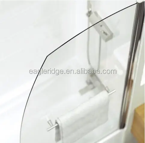 
Sail bath screen,5mm toughened glass freestand bath screen 