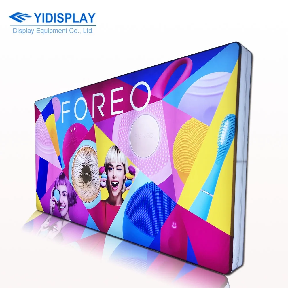 SEG Fabric Aluminum Frame Advertising Flexible Led Lamp Box Light Stand Display