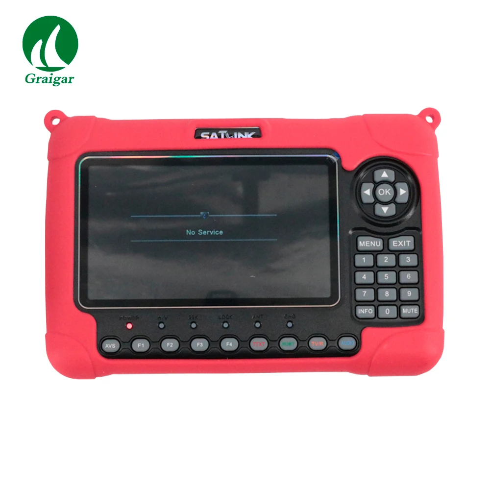 WS-6980 DVB-S2/T2/C Digital Satellite Finder Meter Spectrum Analyzer