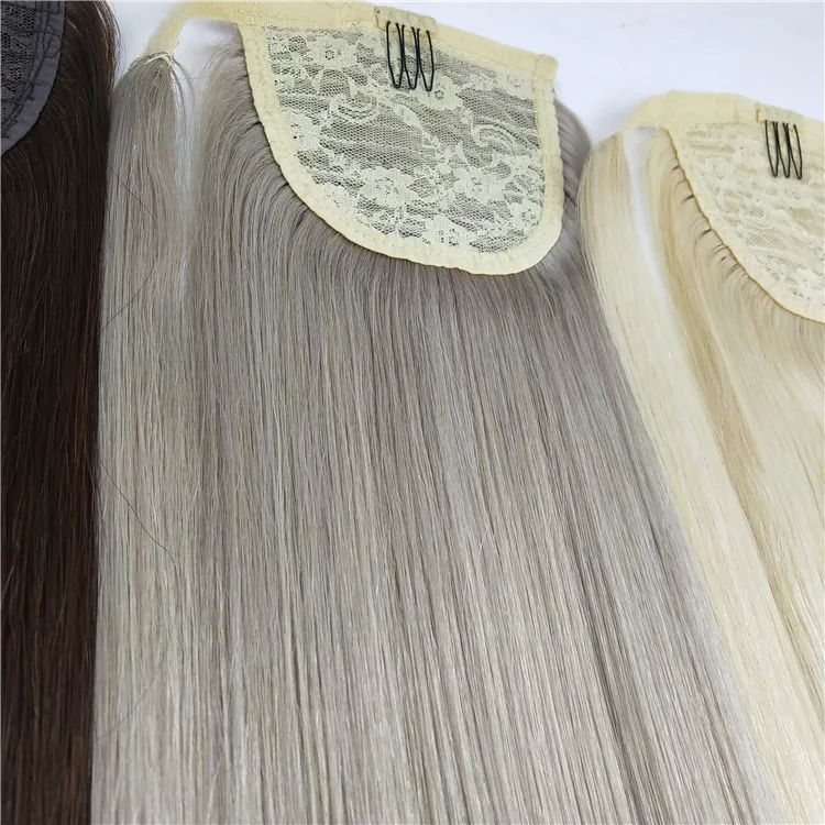 2021 new arrival high quality 100g one sets human hair ponytail extensions