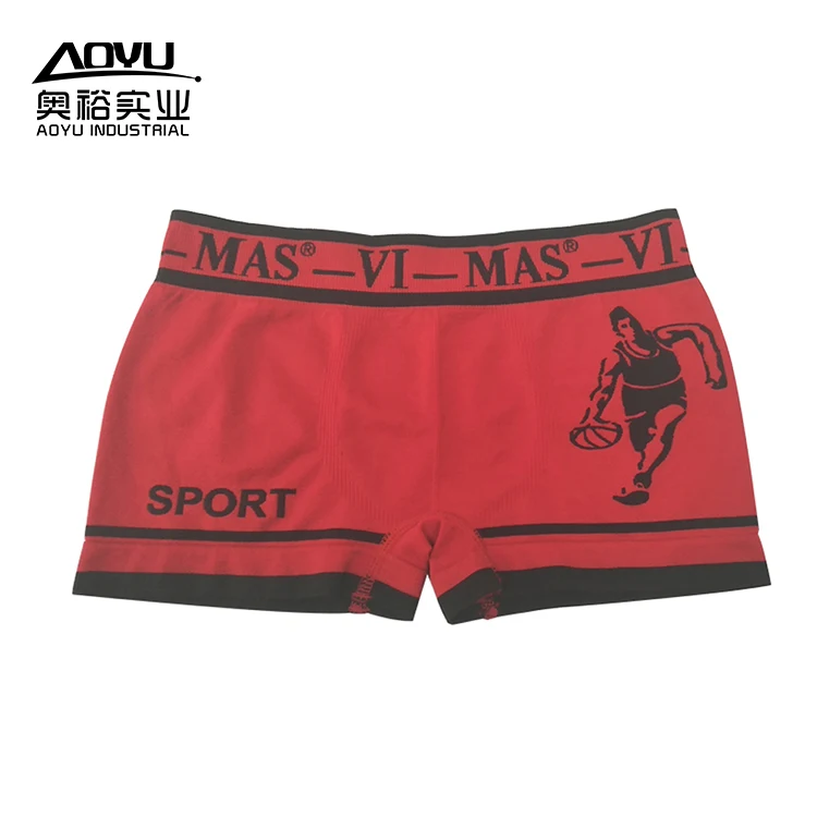 High Quality Design Your Own Underwear Men Seamless Boxer Shorts Boxer Briefs Custom Men Seamless Boxer Underwear