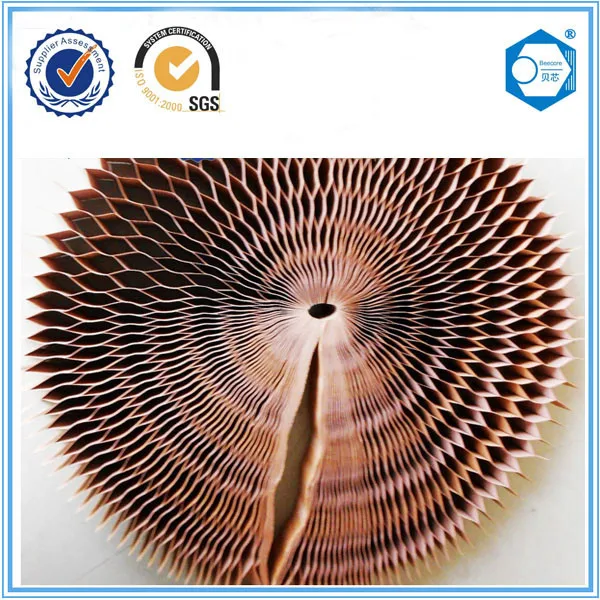  Строительная картонная сотовая трубка из крафт-бумаги