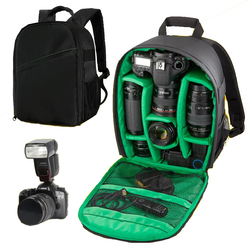 Улучшенная Водонепроницаемая многофункциональная сумка для видеокамеры DSLR/чехол от дождя маленькая сумка для SLR-камеры с PE подкладкой для фотографа