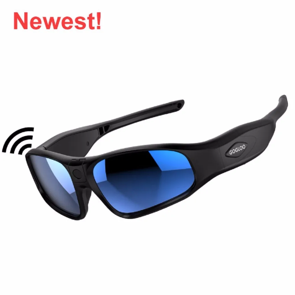 2019 Hot selling video glasses camera wifi wireless glasses camera for Sports