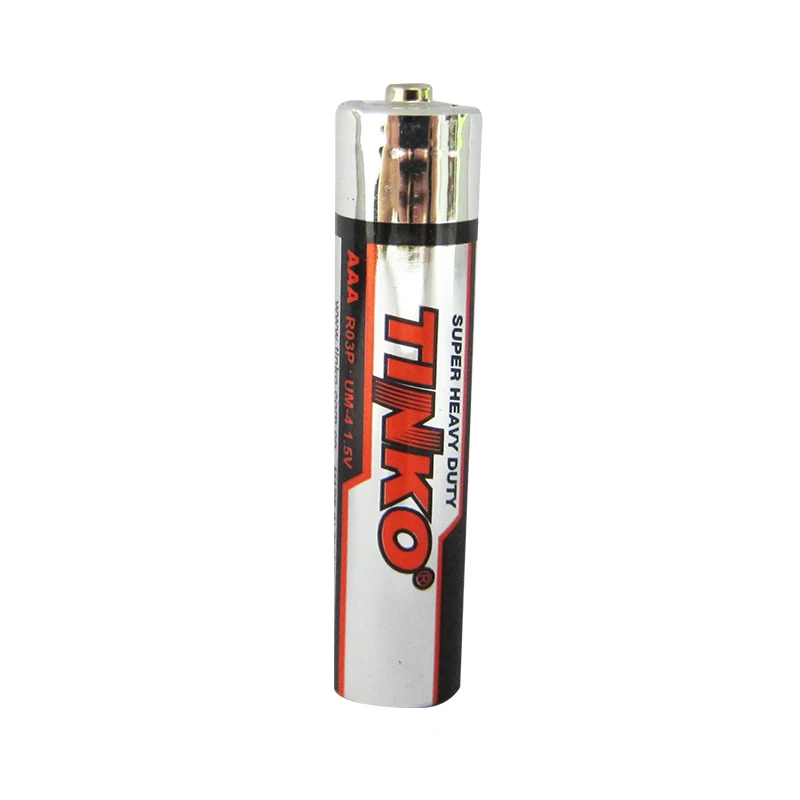 TINKO Carbon zinc um-4 1.5v r03p size aaa um4 dry battery